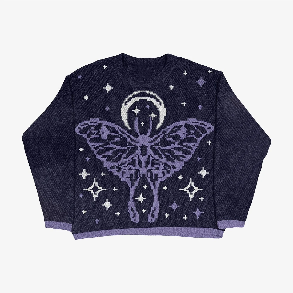 Maglieria pullover rotonda Ne vestibilità ampia Serie Y2K loween Felpa stampata ex Casual Punk Sle Fibra di poliestere