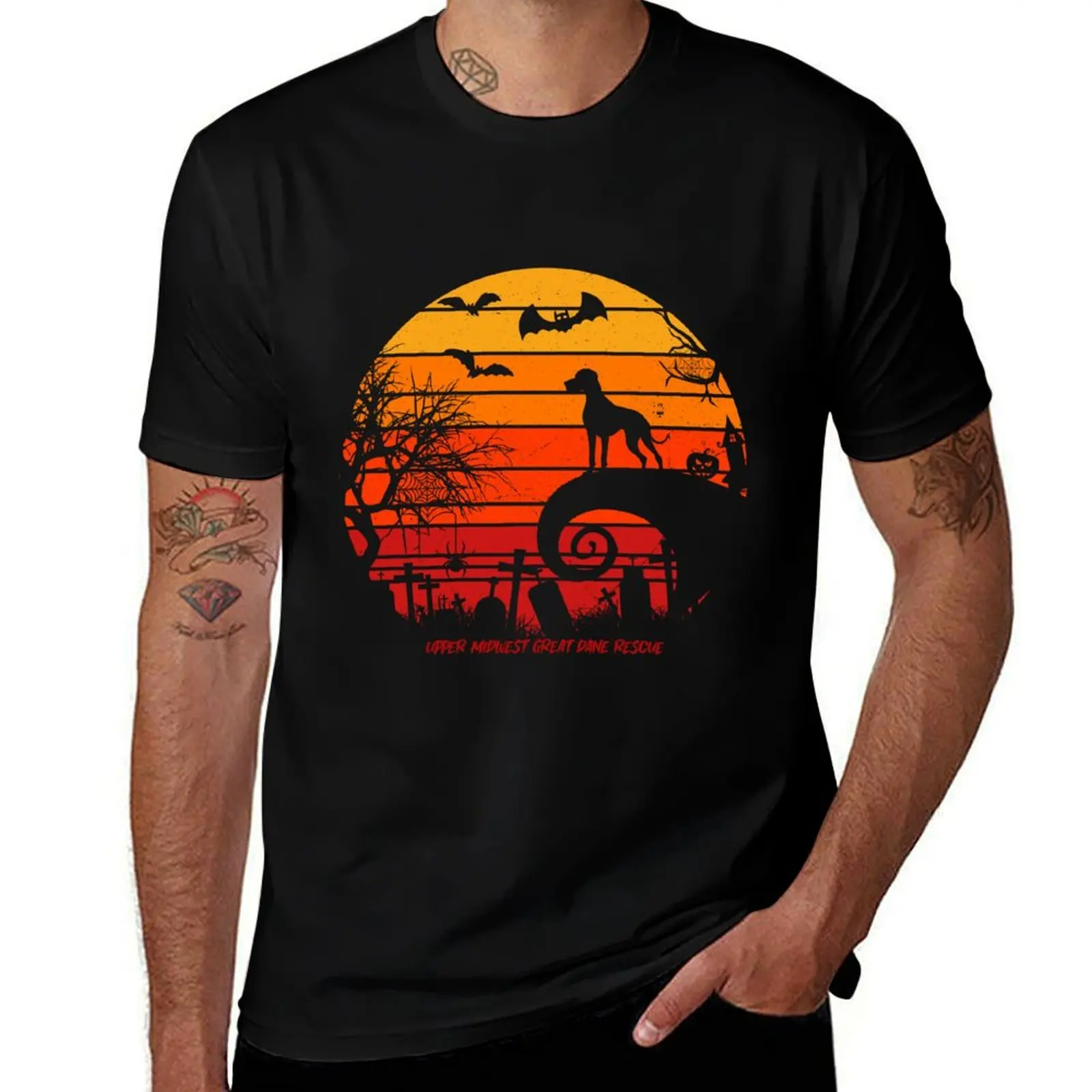 

UMGDR Halloween T-Shirt man t shirt summer funny t shirts dark humor