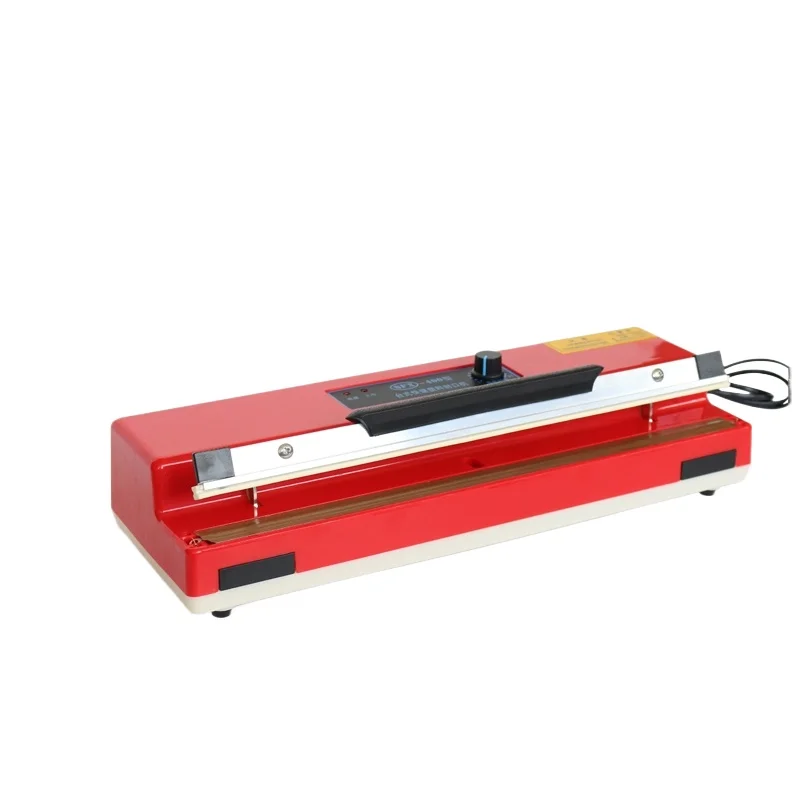 Tabletop Hand Press Sealer - Small Aluminum Foil Bag Machine, Commercial Food Packaging Equipment for Tea & Snacks
