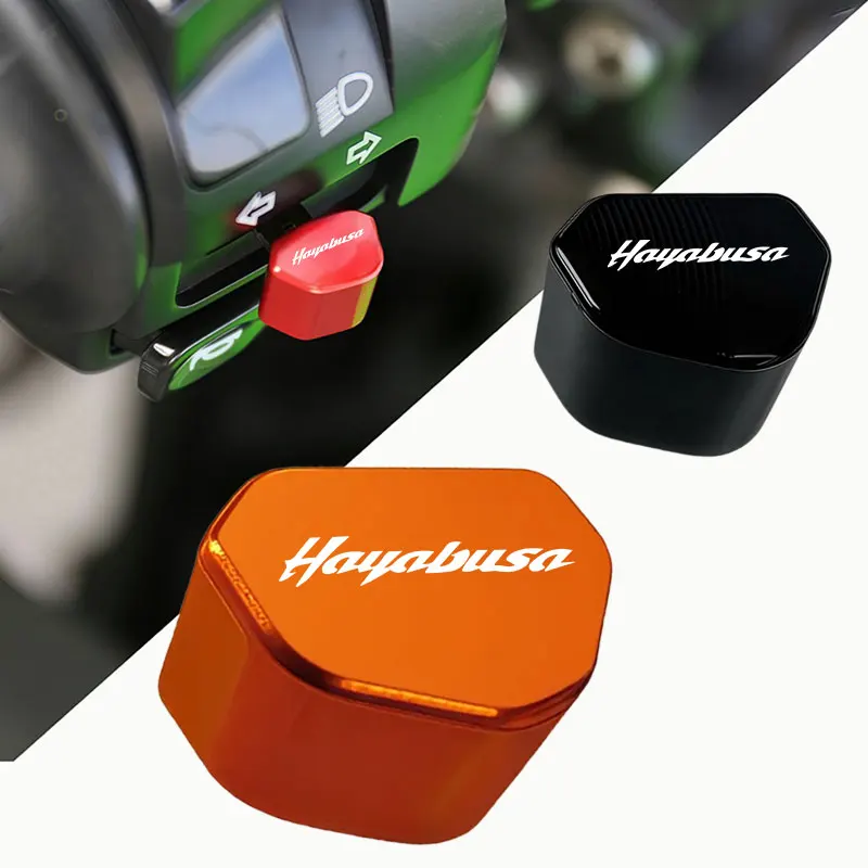 For Suzuki GSX1300R GSX 1300R Hayabusa 1999-2022 2025 Aluminum Motorcycle Turn Signal Switch Button Keycap Accessories