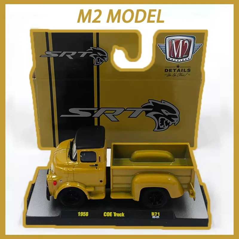 

M2 литой под давлением сплав 1/64 1958 COE грузовик модель автомобиля коллекция статический дисплей орнамент игрушка в подарок
