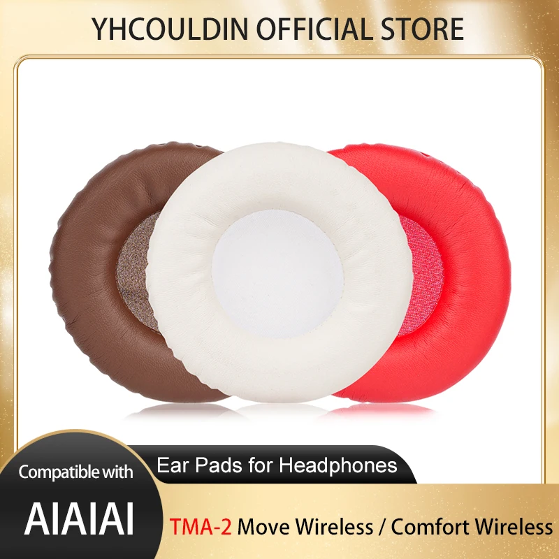 وسادات أذن بيضاء بديلة لسماعات الرأس اللاسلكية AIAIAIAI TMA2 Move TMA-2 غطاء وسادة مريحة لسماعات الرأس وسادة أذن ناعمة