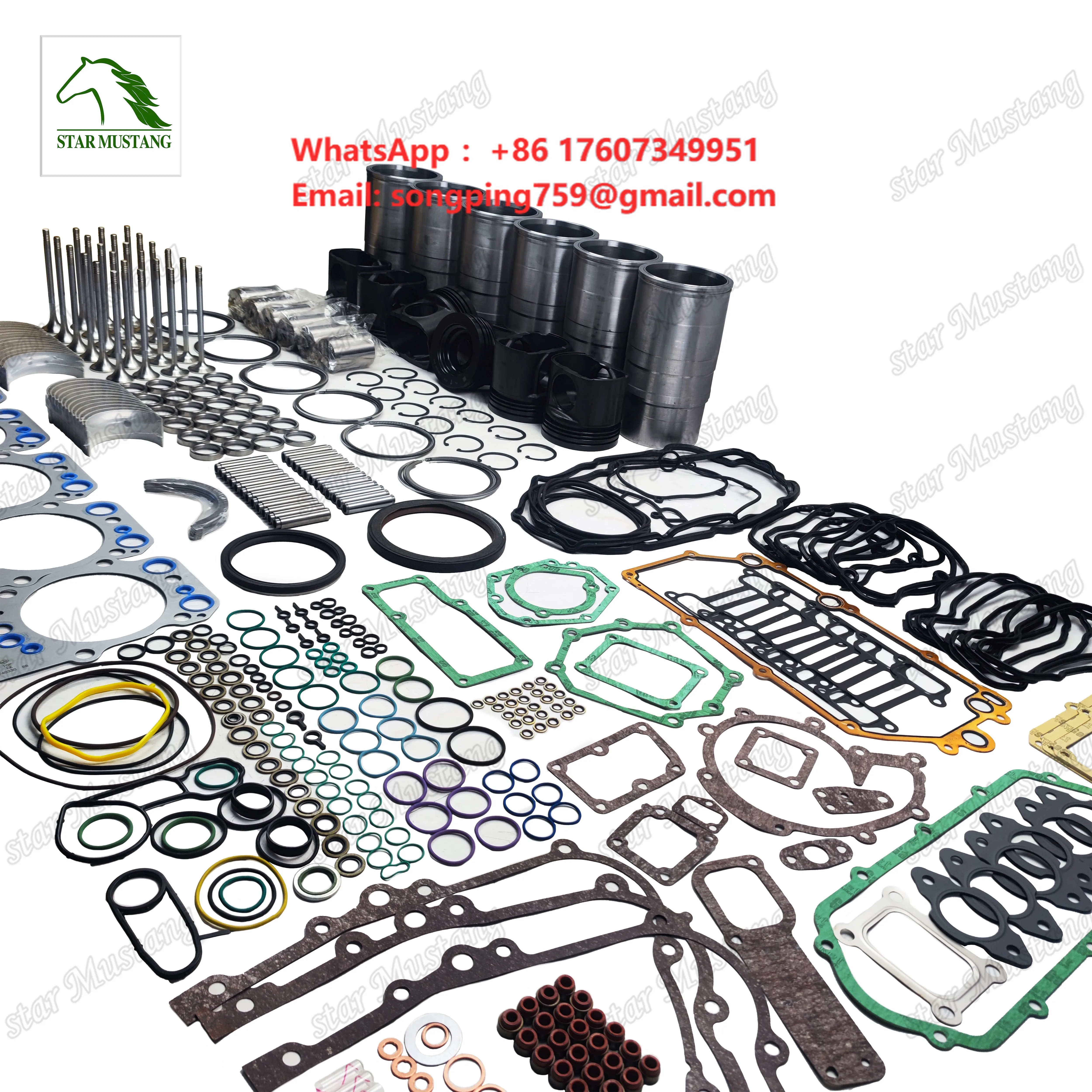 DC13 for Scania Diesel Engine Overhaul Repair Set Machinery Parts Rebuild Kits for DC13 Engine Overhaul