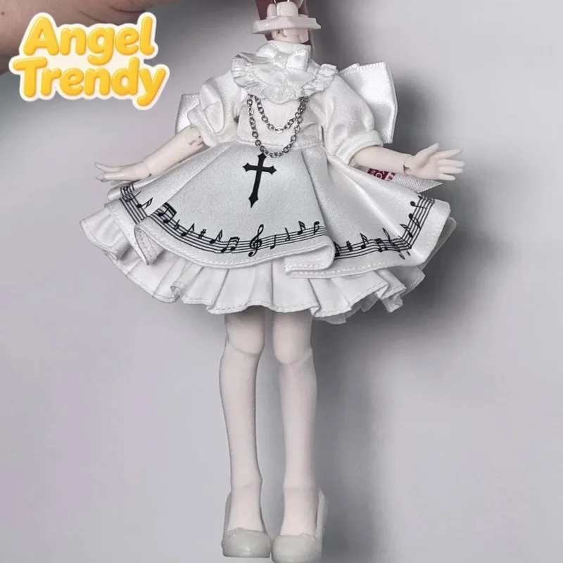 Ropa genuina para muñecas de Penny's Box Wardrobe, traje temático de Cat Nun para muñecas articuladas Bjd y Lulua Sd de 1/8, repuesto para muñecas con cabeza articulada.