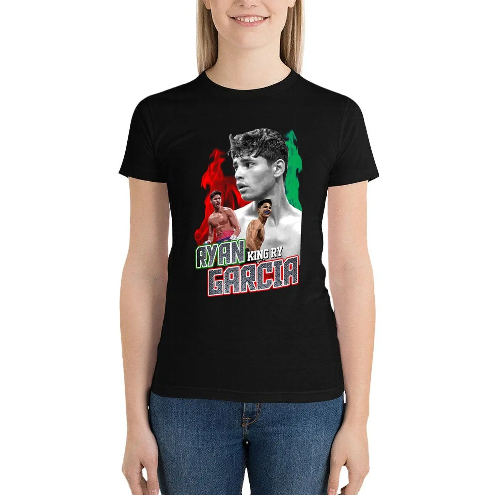 

Ryan Garcia T-Shirt kawaii clothes anime clothes Women's tops