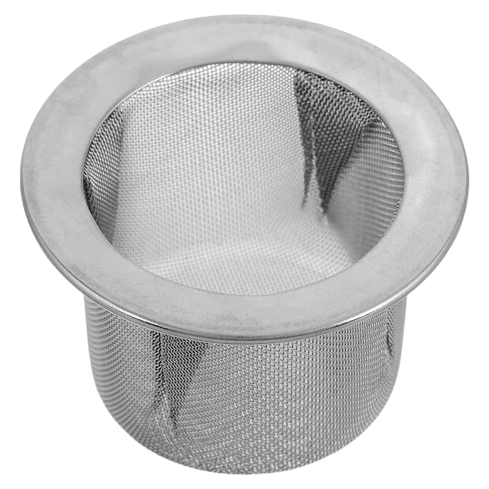 Car Windshield Washer Fluid Filter Stainless Steel Funnel Reservoir Cup Washer Tank Mesh Strainer Clog Prevention Accessory