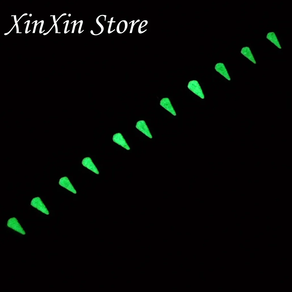 عالية الجودة NH35 13 مللي متر الساعات مؤشرات دبور واحد الأيدي الثانية ل NH34 NH35 NH36 4R 7S حركة C3 الأخضر مضيئة اليد الثانية