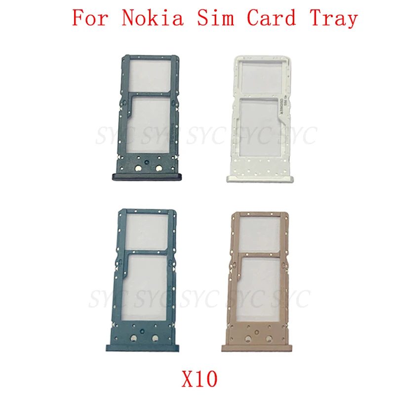 

SIM Card Tray SIM Card Slot Holder For Nokia X10 X20 Memory MicroSD Card Repair Parts