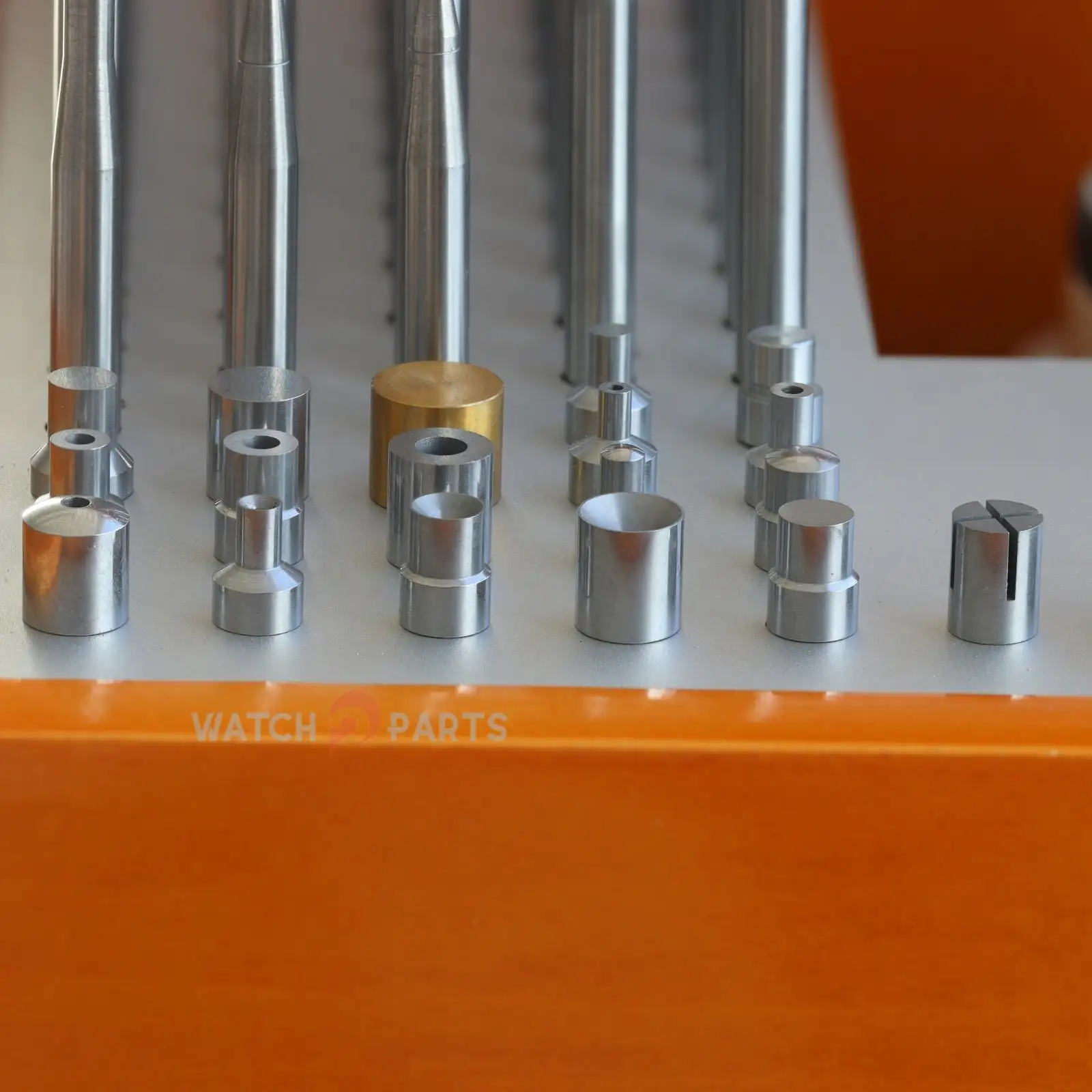 Watchmaker Staking Set–Precision Punch&Anvil Bench Tool Kit for Pressing Hands&Balance Staffs&Gears&Rotor Bearing Screw