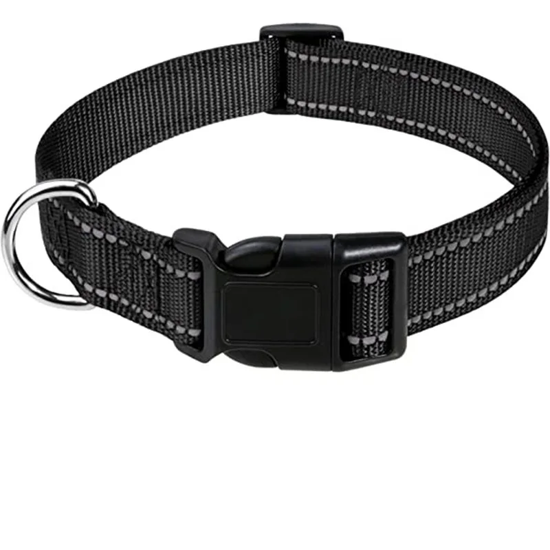 Reflective Nylon Dog Collar For Small Medium And Large Dogs_voghion.com