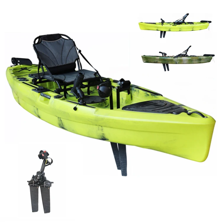 STLFChinese Wholesale Kayak Flat Pedal Underwater Clips Foot Pedal Drive System for Kayak in Stock