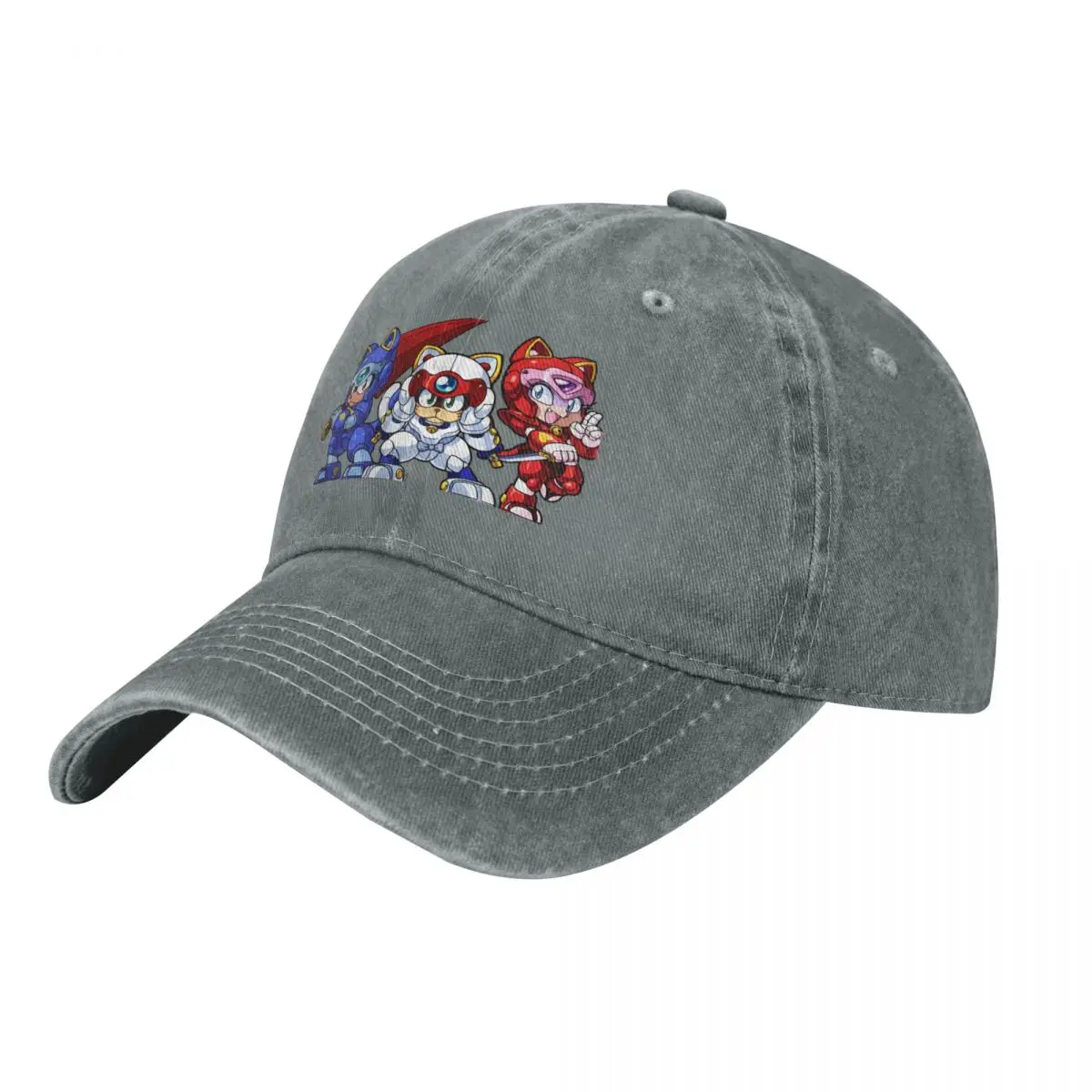 

Samurai Pizza Cats Trio Baseball Cap Ball Cap |-F-| fishing hat Men's Caps Women's