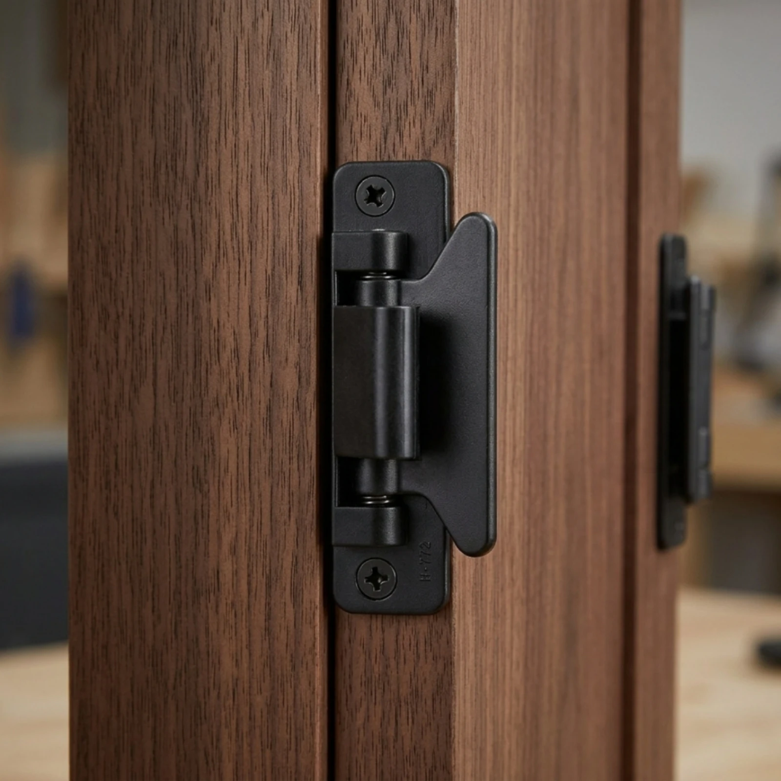 Cabinet Door Latch Easy Installation Cabinet Latch with Spring Spring-Loaded Door Catch Versatile Hardware Long-Lasting