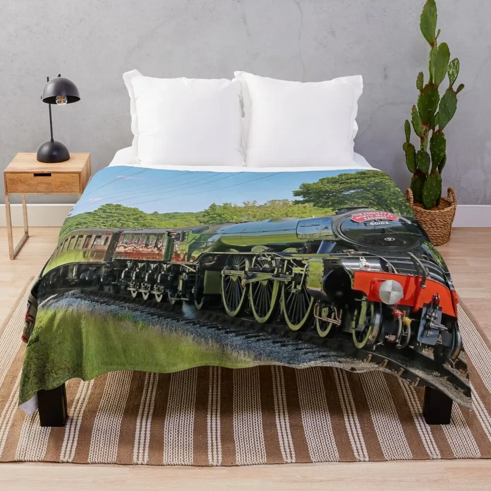 

Flying Scotsman 60103 Centenary KWVR - 10 Throw Blanket Quilt Shaggy Blankets