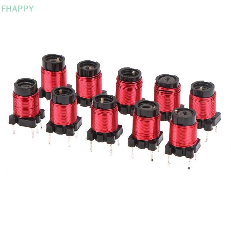 10pcs 50T 13uh-34uH Adjustable High-Frequency Ferrite Core Inductor Adjustable High Frequency Ferrite Core Coils