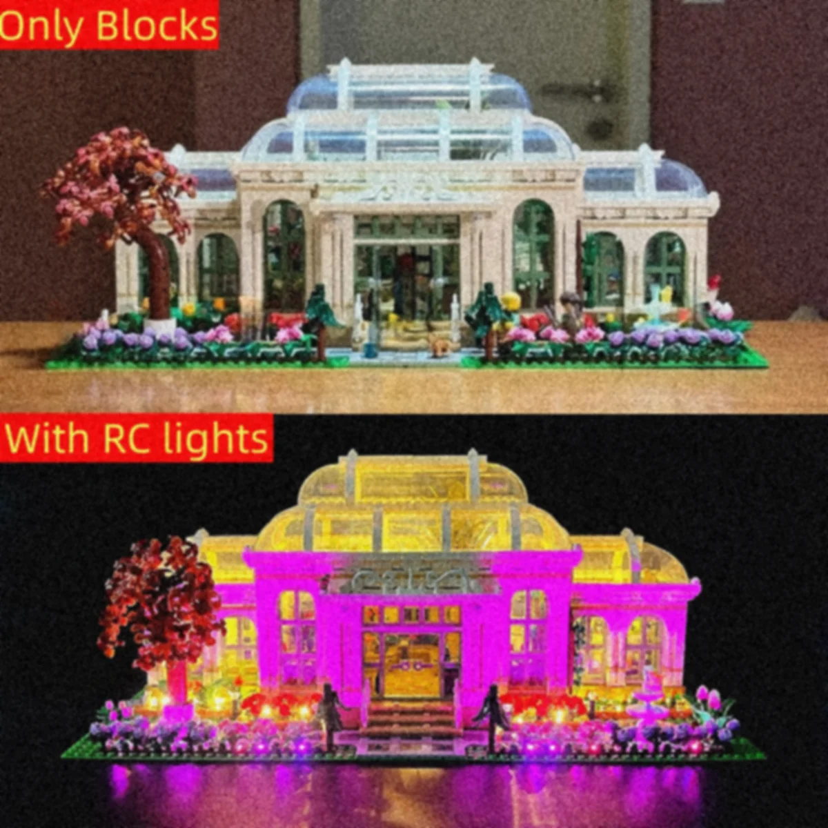 

aBotanical Garden Assembly 21353 Building Blocks Sets Compatible with Particles Suitable for Christmas Gifts 3792 Pcs ,