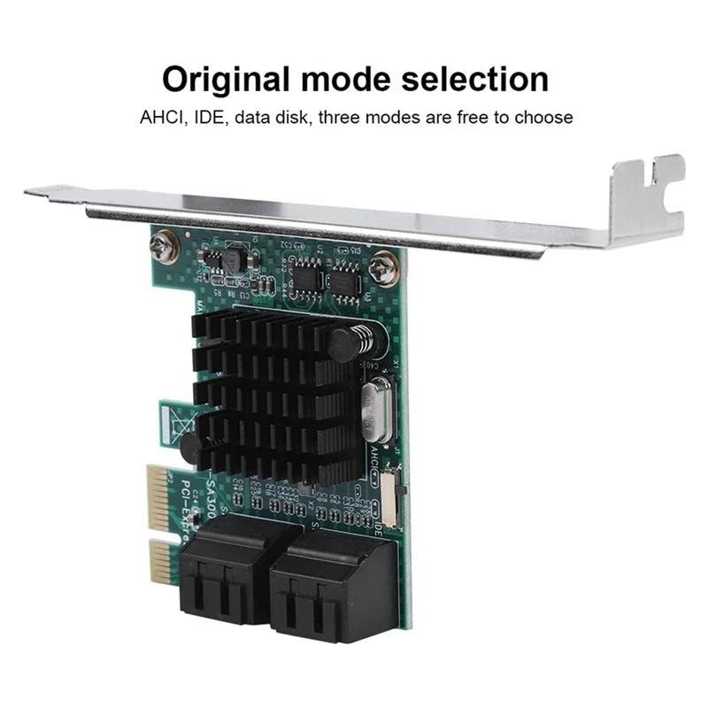 Controlador de expansión PCIE a SATA, tarjeta de expansión con 4 puertos, 6G, SATA para tarjetas de expansión PCI