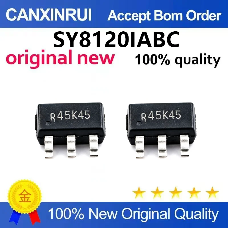 (5pcs-100pcs)Brand new original SY8120IABC silk screen qG * * * package SOT23-6 synchronous buck DC power chip