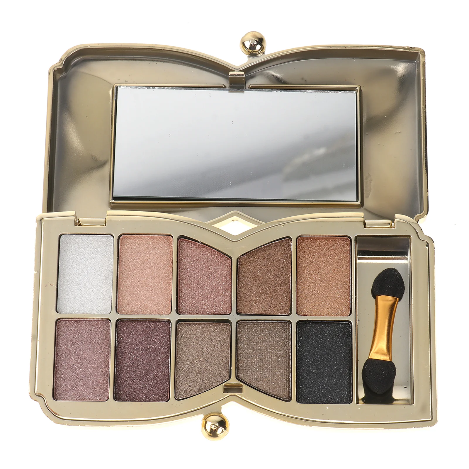 

10 Colors Diamond Eyeshadow Palette Shiny Powder Eye Makeup Accessories For Women Professional Use With Cream Base