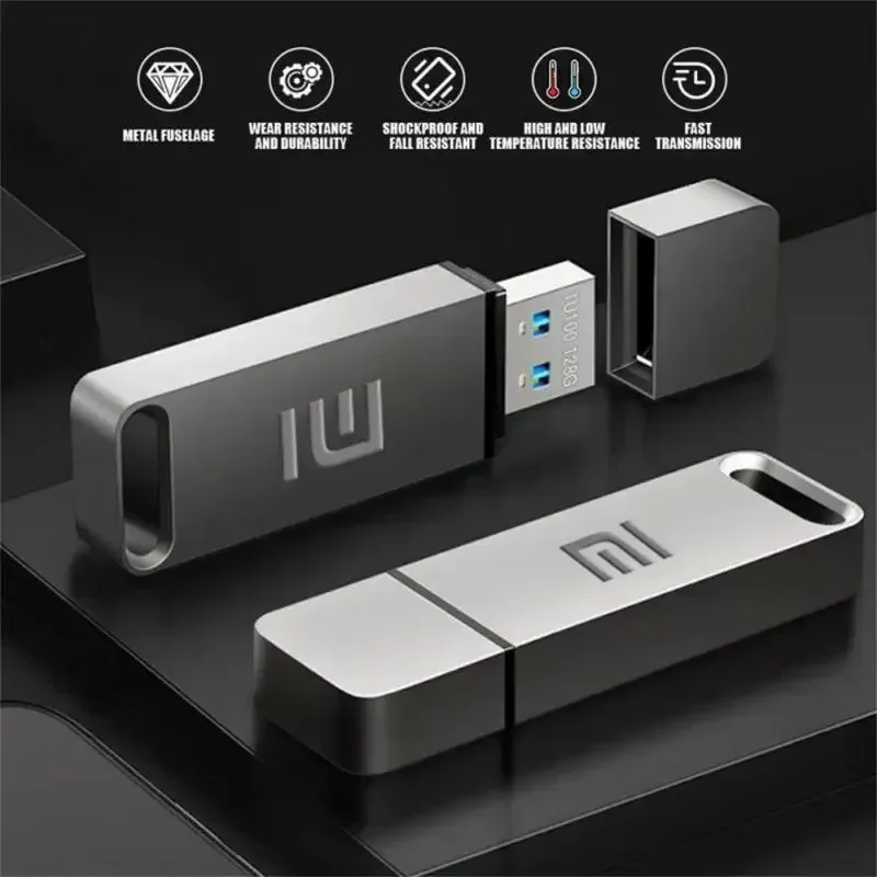 USB-флеш-накопитель Xiaomi, OTG металлический, 3,1 дюйма, 16-8 ТБ