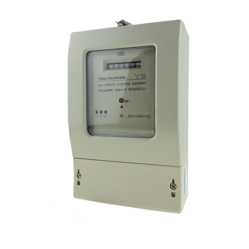 High Quality Smart Three Phase Watt-hour Electric Meter/Energy Meter