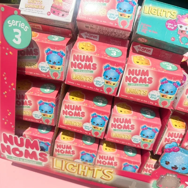 Num Noms Slime So Delicious Luminescence Ring Blind Box Toy Lights Lumineux Collection of Doll Sets Surprise Toys for Girls