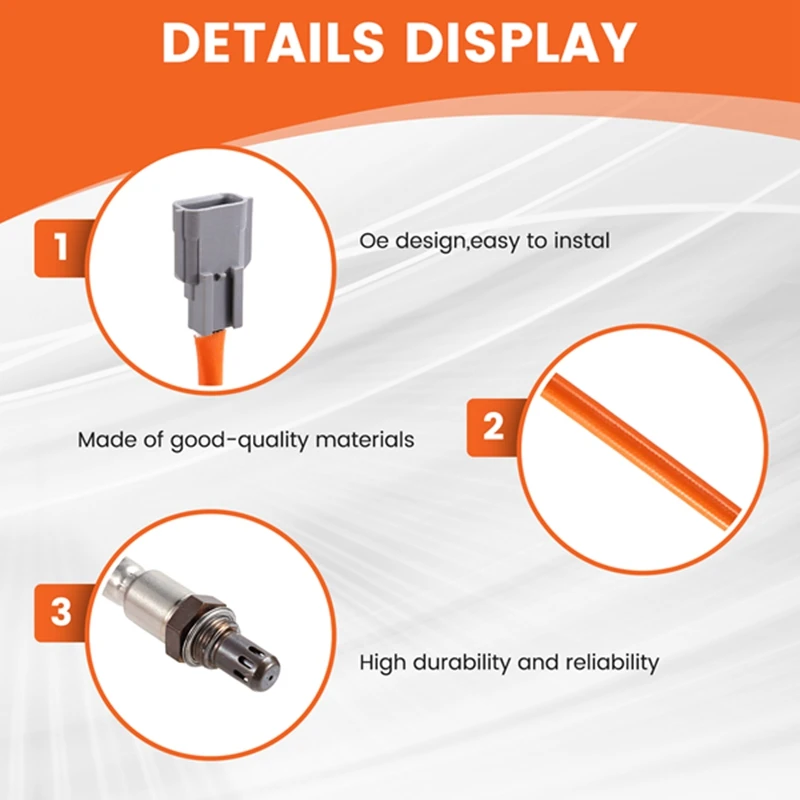 22690-8543R 226A4-0319R Oxygen Sensor For Dacia Duster Logan Sandero Renault Captur Clio Twingo 0.9 1.0 Nissan