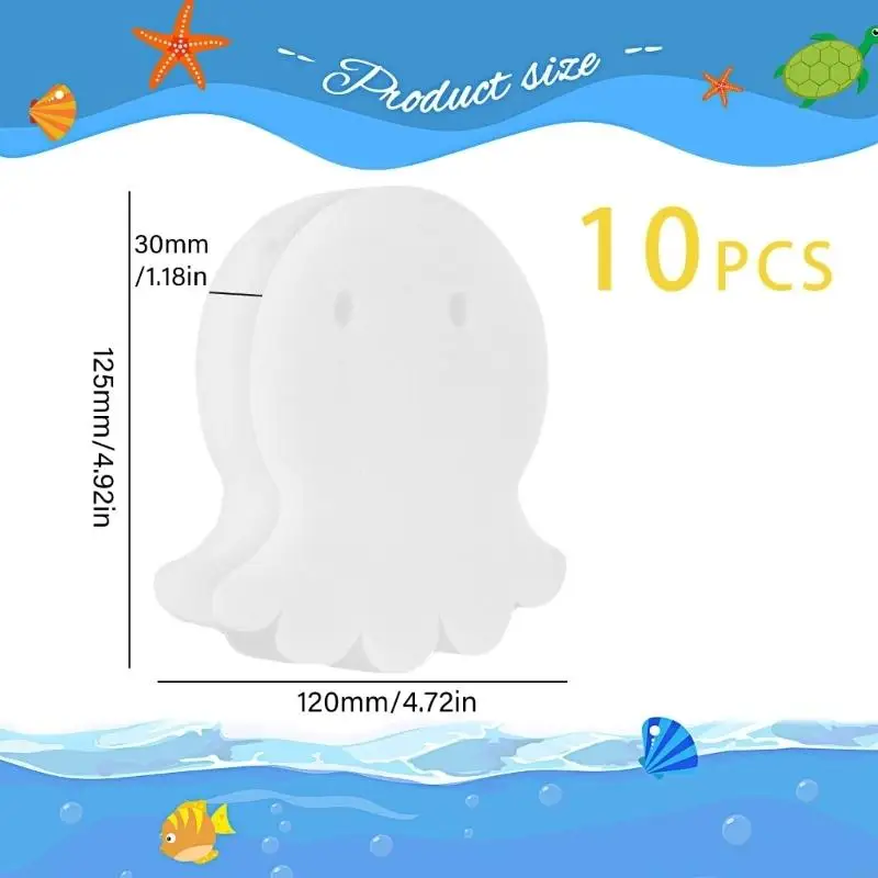 10Pcs Hohe Saugfähigkeit Öl Absorbieren Schaum Schwamm Pool Wartung Filter Schwamm Für Entfernen Öl Schmutz Und Schaum 69HD – Detail 10