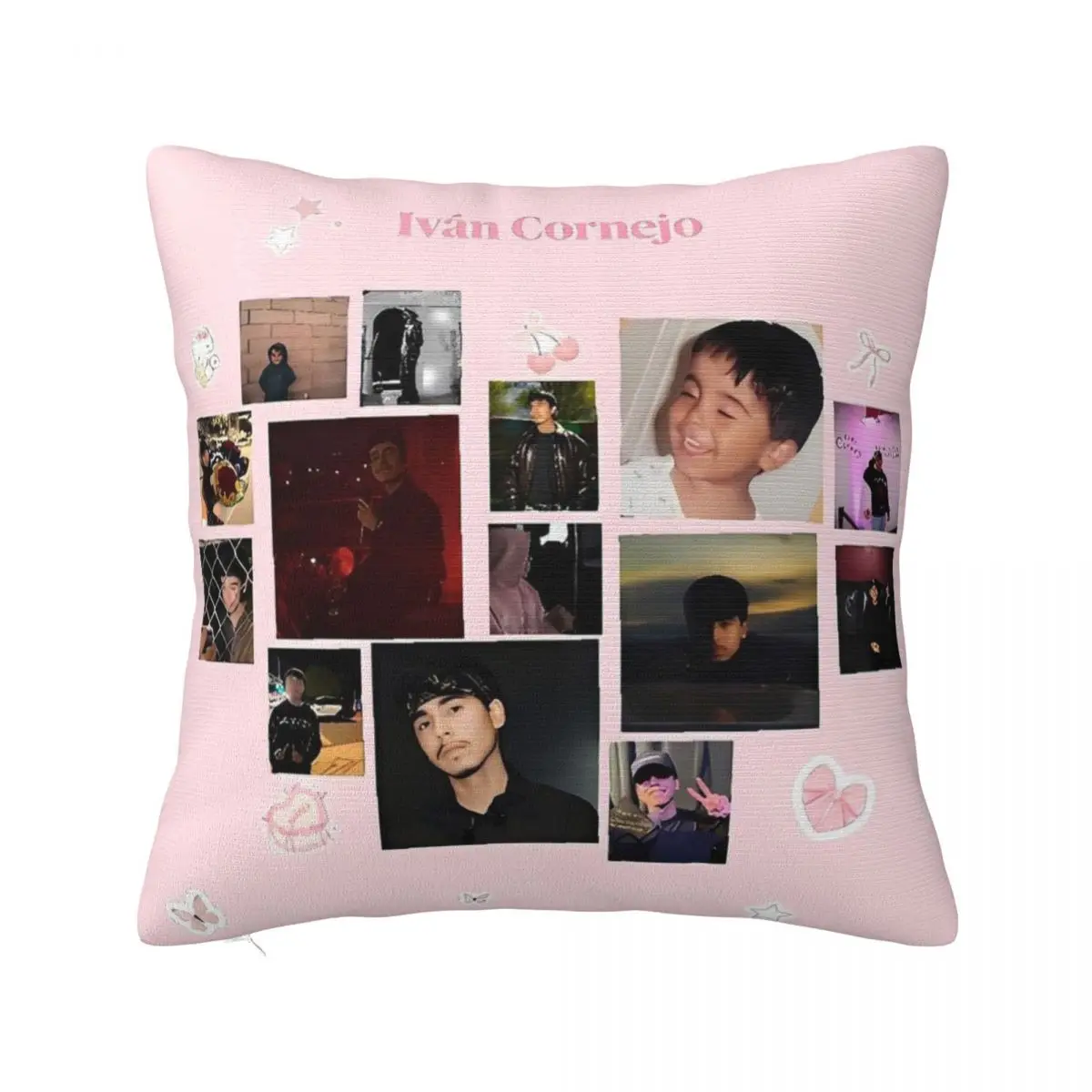 Ivan Singer Cornejo Pillow Cover Cushion Cover Square Graphic Pillow Case Novelty Pillowcases For Sofa Bedroom Home Decor