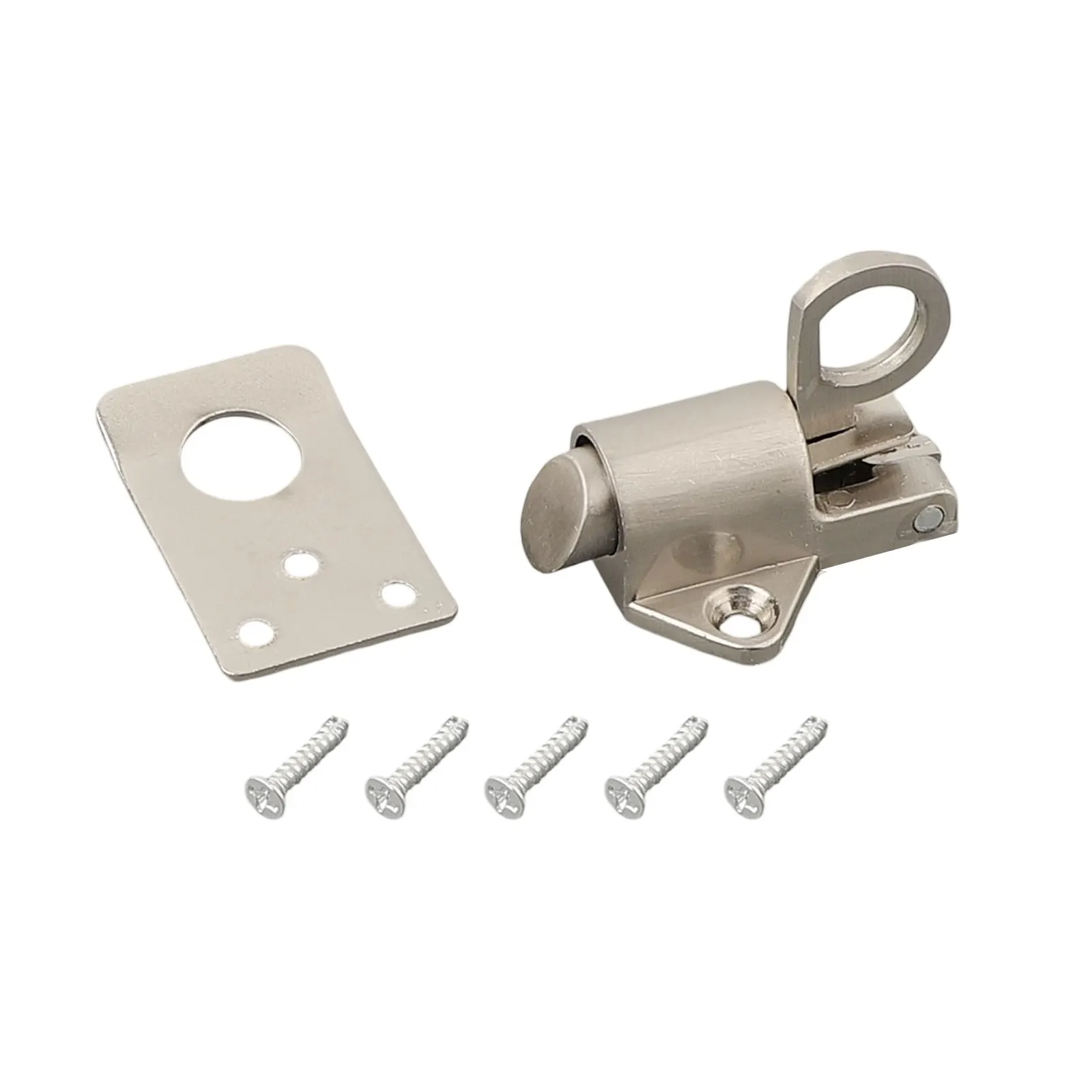 Door Door Lock Bolt Lock Lightweight Long Lasting Metal Practical Self-closing Simple Stainless Steel Thickened