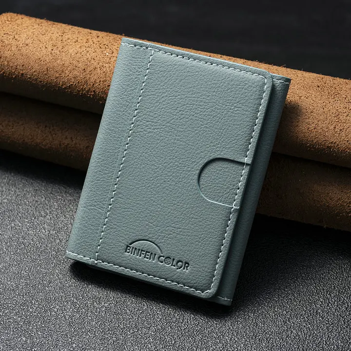 Magnetischer Kartenhalter aus Leder, geeignet für Magsafe-Funktion, Handyhülle, Brieftasche, Flip-Kartenfach, Ständer, Funda-Cover