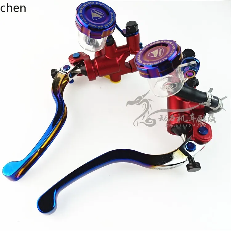 HXL Direct Push Upper Pump Brake Handle Motorcycle Modified Adjustable