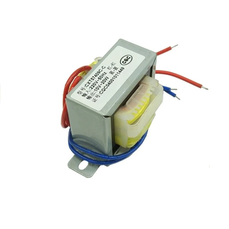 

Трансформатор EI5730 220В на 10В 2А AC, аудио трансформатор 10В BB