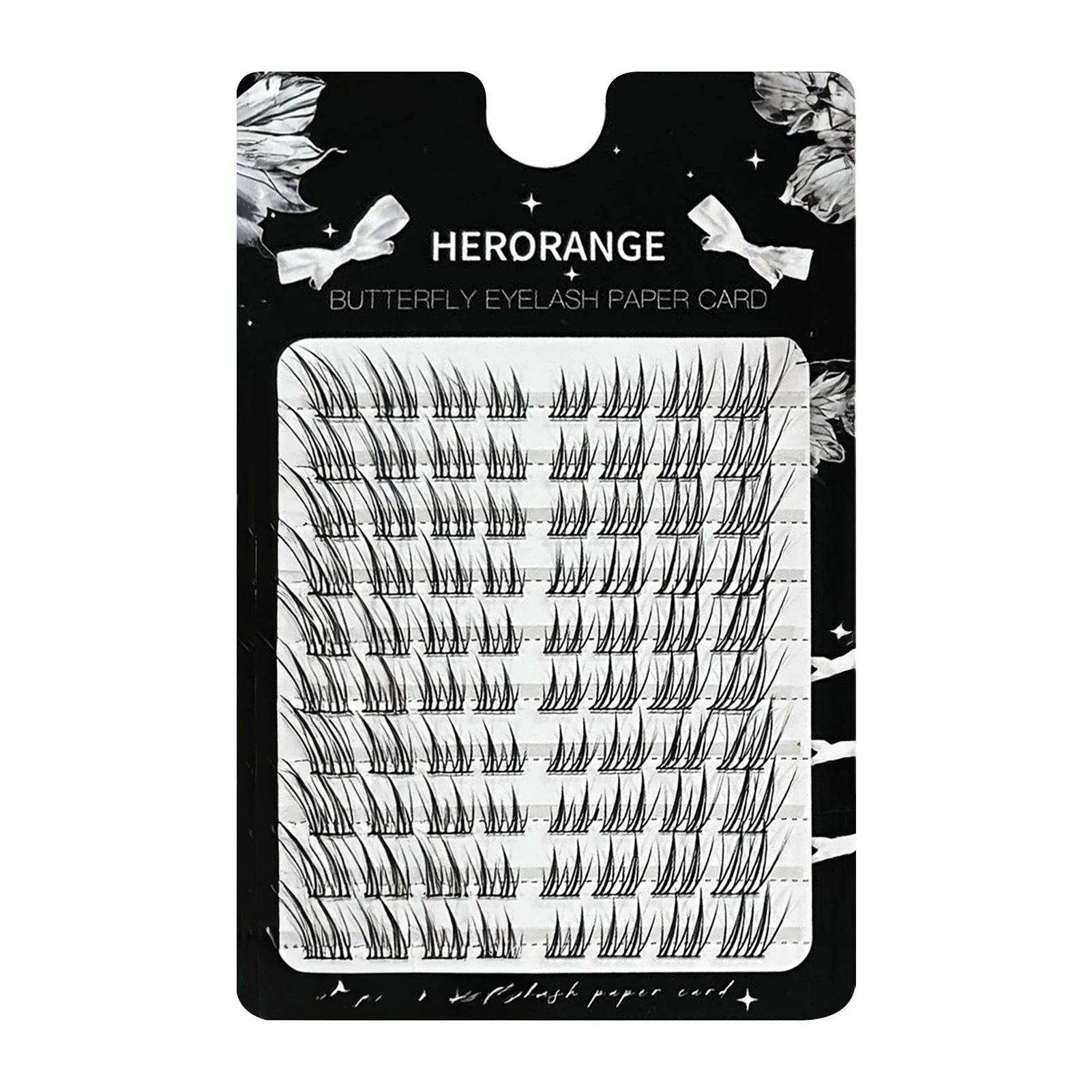 Noglue lash extenstions Fox- Style individual Clusters False Eyelashes Glue free winged daily eyelash 7-12mm natural soft lashes