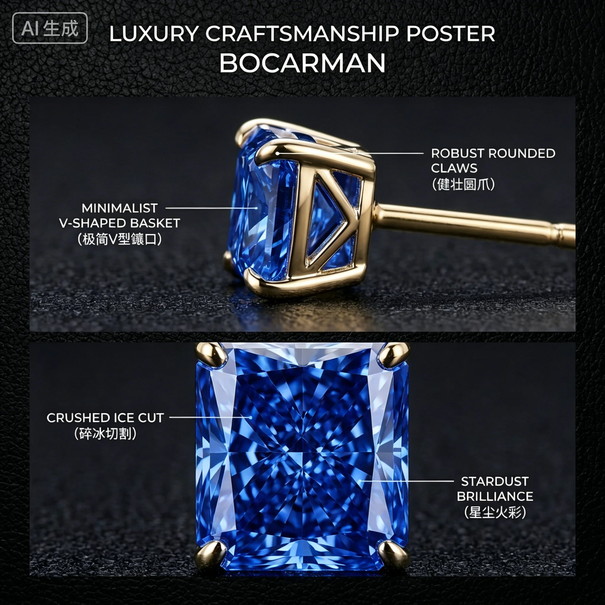 S925  Sterling Silver Rhodium lated Earrings nlaid with Sparkling Tanzanite Simple Elegant Ideal for Gifting Daily Wear