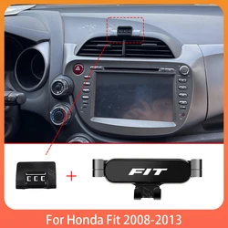 Phone Holde Car For Honda Fit 2008-2013 Mobile Support Special Fixed Bracket GPS Base Mount Stand Interior Accessories