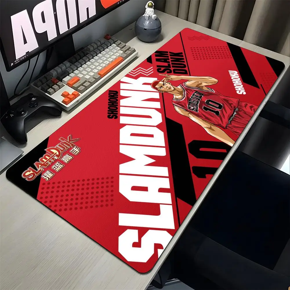 

Коврик для мыши в стиле аниме Slam Dunk, игровой коврик для мыши, абстрактный большой коврик для мыши 900x400x5 мм, геймерский XXL Mause, ковер, ПК, стол