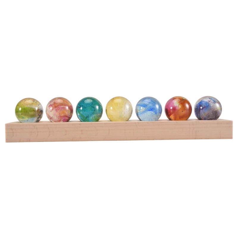 

AA76-Fantasy Colorful Glass Star Ball Luminous Planet Astronomy Planets Ball Fantastic Style Home-Decoration