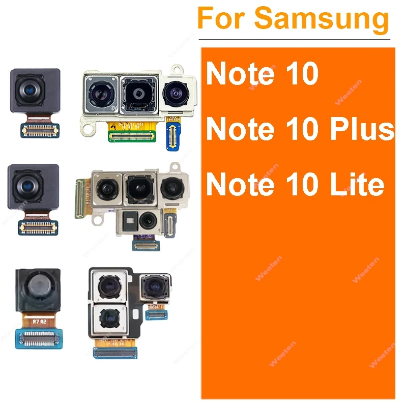 Front & Back Rear Camera For Samsung Note 10 Plus Lite SM-N975F N975 N970 N970F N971N N975F N975U N976B Small Facing Main Camera