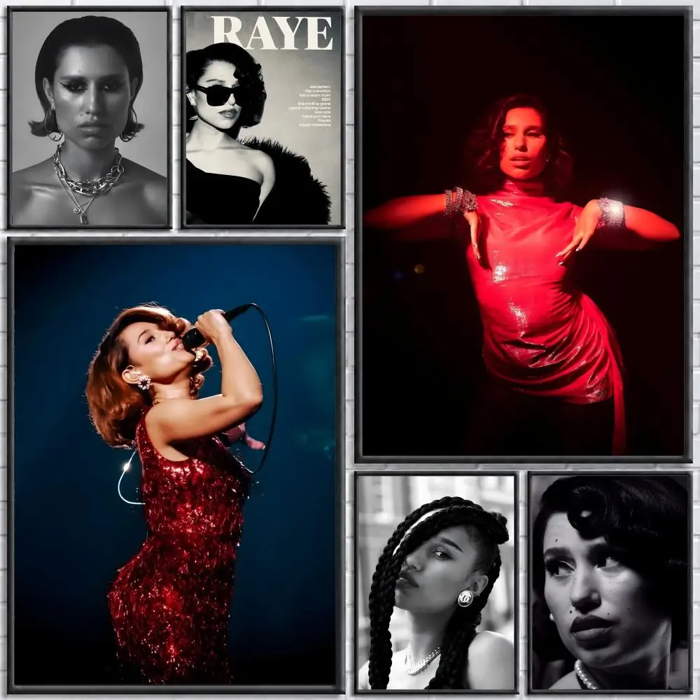 Singer RAYE Poster Self-adhesive Art Waterproof Paper Sticker Coffee House Bar Room Wall Decor