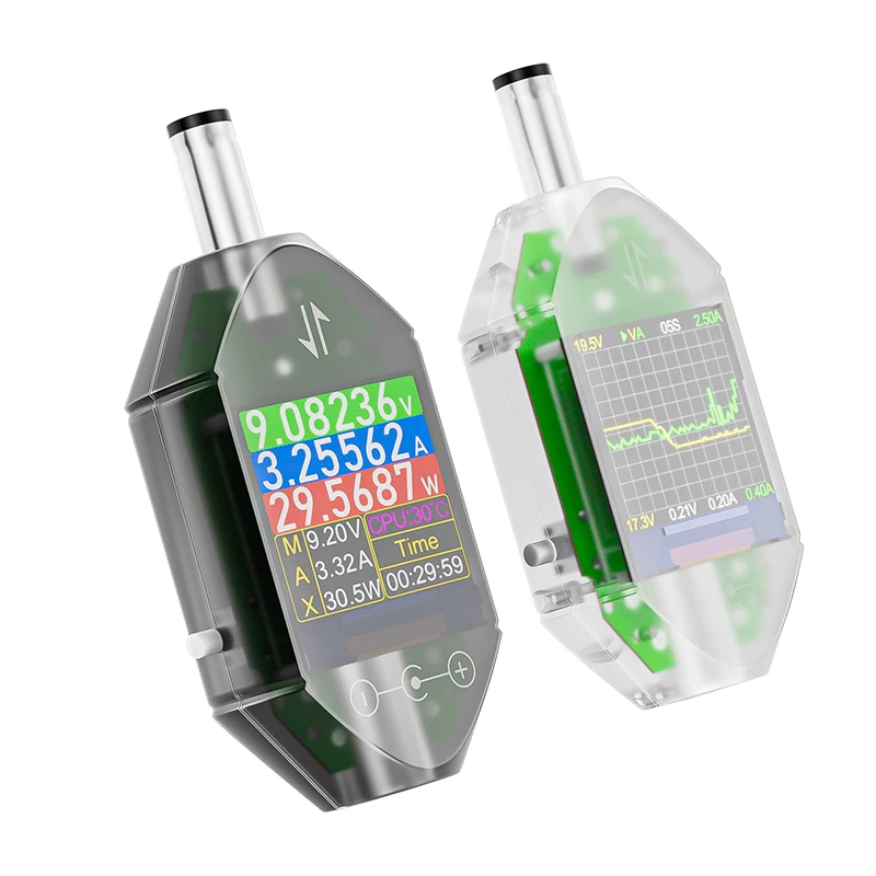 600W DC4.5-50V Max 12A Hoge Precisie Digitale Spanning Stroom Tester DC5.5x2.5 Instrument Power Capaciteit Meter DT550 - afbeelding 2