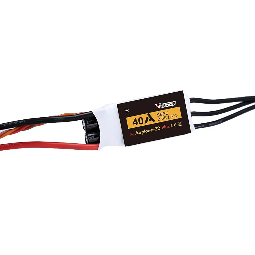 V-GOOD VGOOD Airplane32 Plus 32Bits Brushless ESC 6A 15A 40A 60A 80A 100A 120A 150A BEC SBEC for RC Airplane Fixed-Wing