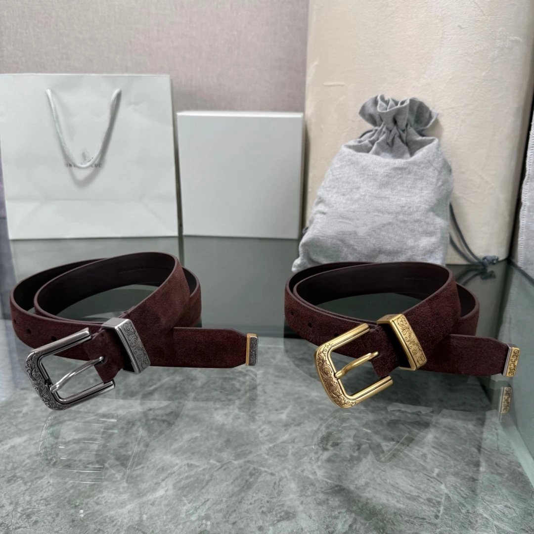 High Quality Cowhide Neutral Luxury Designer Fashion New Men's And Women's Models 2026 Pattern Needle Buckle Strap 3.0BC