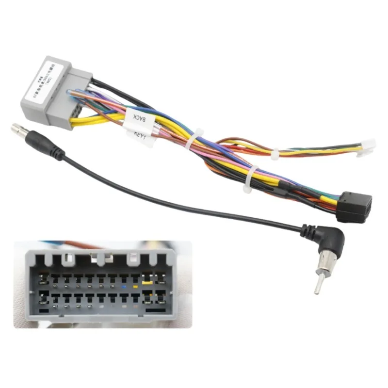 Car Radio Wiring Harness For Chrysler 300C Sebring Dodge Caliber Journey Dakota Durango Ram Jeep Grand Cherokee Compass Liberty