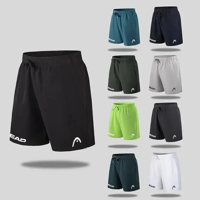 Pantalones cortos deportivos para hombre, Shorts transpirables de malla de secado rápido con cordón, ropa de tenis de Boutique, novedad de 2024