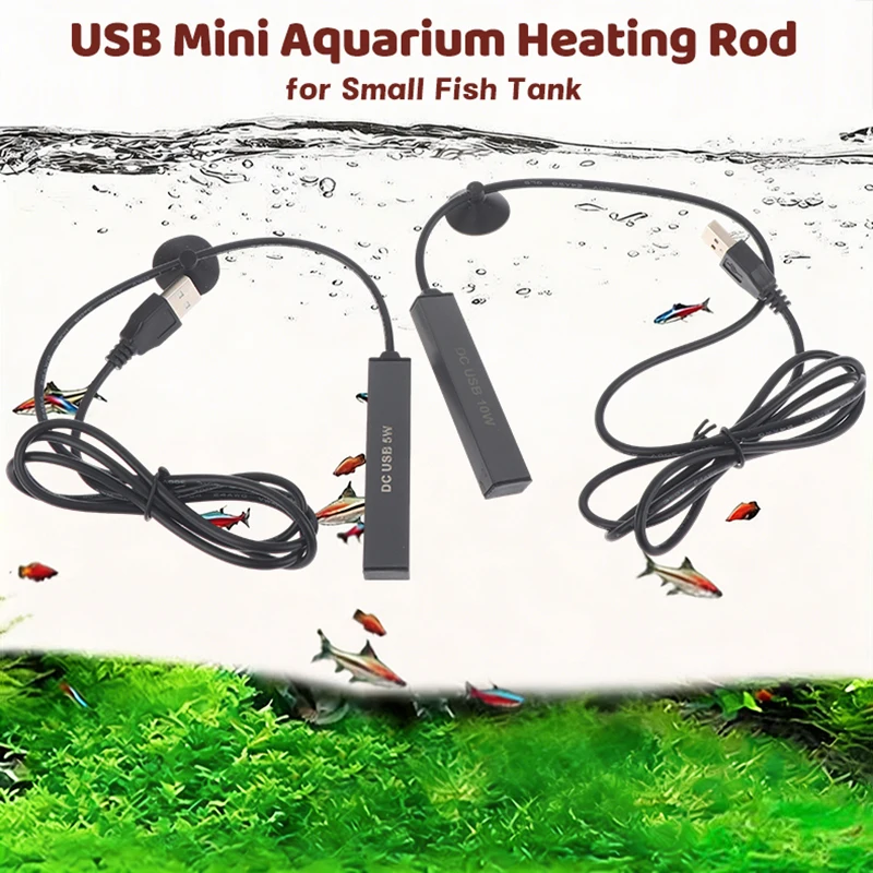 USB Mini Aquarium Heating Rod - огляд і ціна Fish Tank Heater