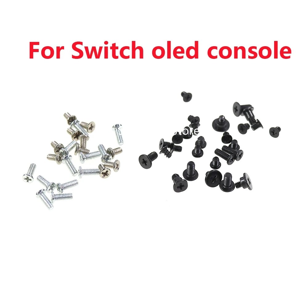 

20sets full housing Screws For Nintendo Switch oled console Full Set Screws Mount Replacement Kit Game Accessories