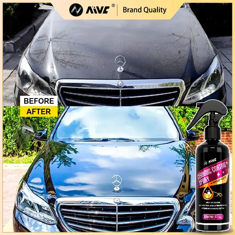 Car Ceramic Coating Spray Nano Liquid Glass Hydrophobic Anti Scratch Paint Care Polishing Wax