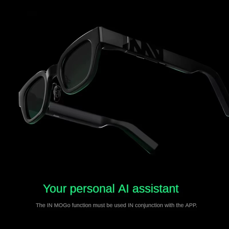 INMO Go Smart AR Glasses Wireless AI Assistant Glasses Music/Call/Translation/Teleprompter/Navigation/Bluetooth Audio