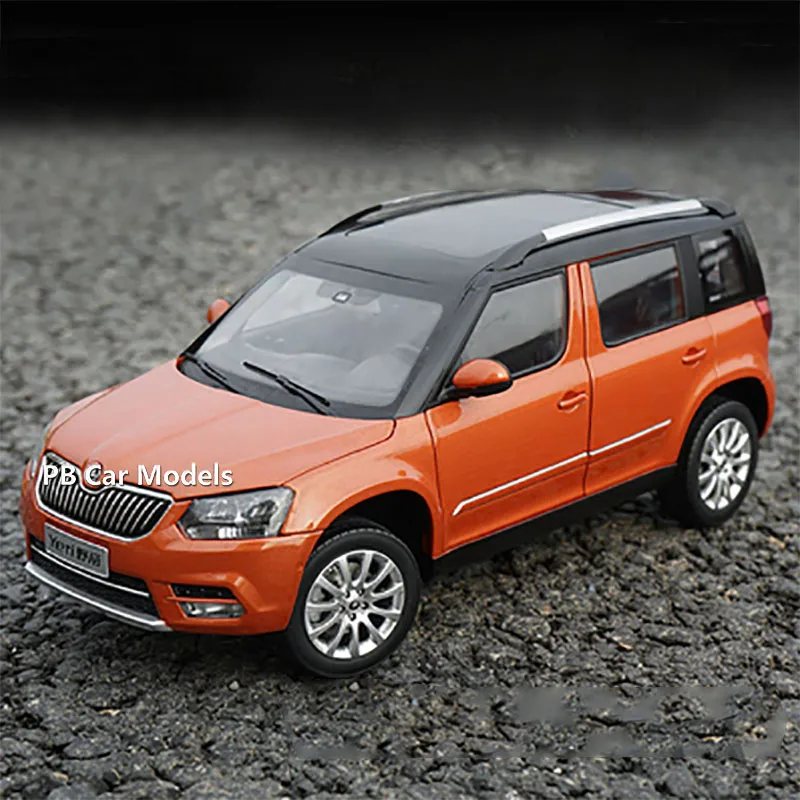 The original 1:18 Skoda Yedi SUV car model+small gifts